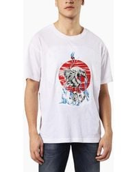 DIESEL - T Wallace Sg 0Sayp T Shirt Short Sleeves Crew Neck Summer Tee - Lyst