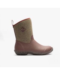 Muck Boot - S Muckster Ii Mid Rubber Short Boots Raisin - Lyst