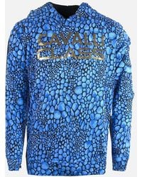 Roberto Cavalli - Cavalli Class Leopard Print Hoodie - Lyst