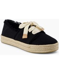 TOMS - Carolina Espadrille Lace Up Shoes - Lyst