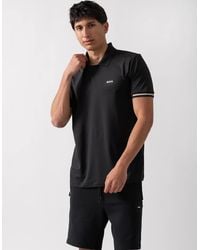 BOSS - Boss Palle Mesh Polo Shirt - Lyst
