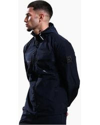 Marshall Artist - Sicuro Hooded Overshirt - Lyst