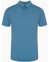 Aquascutum - Active Beach Basic Sailor Polo Avio Polo Shirt - Lyst