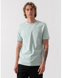 BOSS - Boss Tales Cotton-Jersey T-Shirt With Logo Patch - Lyst