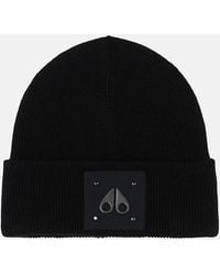 Moose Knuckles - Logo Icon Beanie Hat - Lyst