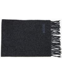 Love Moschino - Sciarpa Knitted Logo Scarf Dark - Lyst