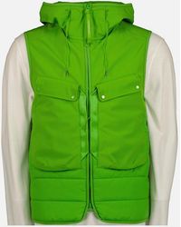 C.P. Company - Shell-R Mixed Goggle Hooded Vest - Lyst