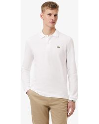 Lacoste - Original L.12.12 Long Sleeve Cotton Polo Shirt - Lyst
