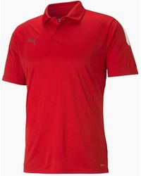 PUMA - Teamliga Sideline Polo Shirt - Lyst