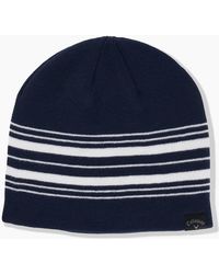 Callaway Apparel - Reverse Wordmark Beanie With Logo - Lyst