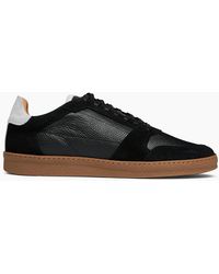 Oliver Sweeney - Grained Leather/Suede Trainers - Lyst