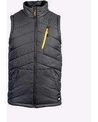 Caterpillar - Essentials Gilet Dark Shadow - Lyst