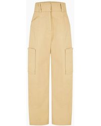 BOSS - Solid Patterned High Rise Combat Pants - Lyst