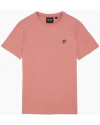 Lyle & Scott - Lyle & Scott Slub T Shirt Relaxed Fit Ash - Lyst