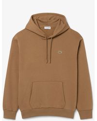 Lacoste - Fleece Classic Fit Hoodie - Lyst