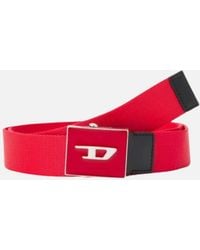 DIESEL - B-Plakue Webbing Belt Work Belt Metal Buckle Waistbelt Army Golf New - Lyst