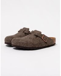 Birkenstock Boston - Wool Felt Clogs - Lyst