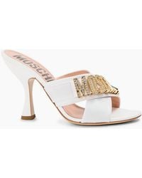 Moschino - Heeled Mules - Lyst