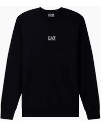 EA7 - Core Logo Lightweight Sweatshirt - Lyst