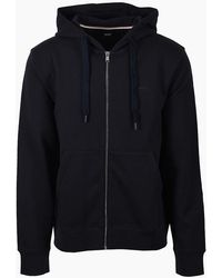 BOSS - Boss H-Spence Zip Thru Sweatshirt Dark - Lyst