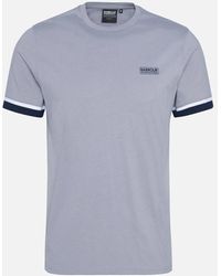 Barbour - Deep Cuff Evan Tipped T-Shirt - Lyst