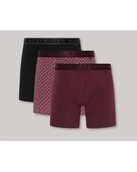 Ted Baker - 3-Pack Cotton Boxer Briefs Boxer Briefs Multi - Lyst