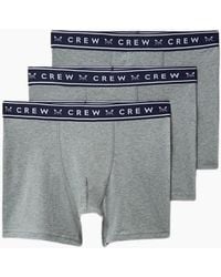 Crew - 3 Pack Jersey Boxer Shorts - Lyst
