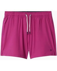 Crew - Plain Swim Shorts - Lyst