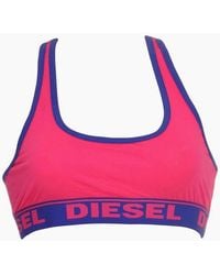 DIESEL - Miley Cotton Bralette - Lyst