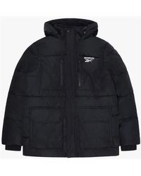 Reebok - Rb1577 Puffer Parka Jacket - Lyst