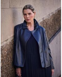 Live Unlimited London - Leather Jacket - Lyst