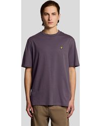 Lyle & Scott - Oversized Cotton Crew Neck T-Shirt - Lyst