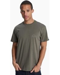 Quiksilver - Ev Mini Logo Crew Neck Short Sleeve T-Shirt - Lyst