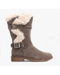 Hush Puppies - Megan Suede Mid-Calf Boots - Lyst
