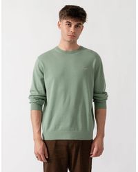 GANT - Classic Cotton Shield Logo Crew Neck Jumper - Lyst