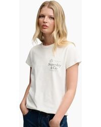 Superdry - Luxe Casual Classic Short Sleeve T-Shirt - Lyst