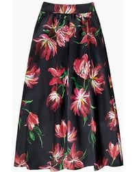 Ro&zo - Hand Painted Tulip Full Skirt - Lyst