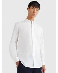 Tommy Hilfiger - Core Flex Long Sleeve Poplin Shirt - Lyst