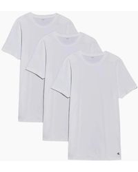 Calvin Klein - 3-Pack Cotton Classics Crew-Neck T-Shirts, All - Lyst