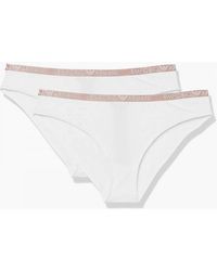 Emporio Armani - 2-Pack Basic Cotton Brief - Lyst