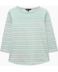 Crew - Essential Breton Long Sleeve T-Shirt - Lyst
