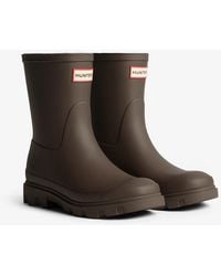 HUNTER - Downpour Short Boot - Lyst