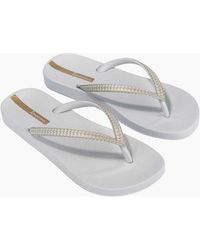 Ipanema - Mesh X Fem Flip Flops - Lyst