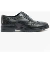 Hush Puppies - Santiago Leather Oxford Brogue Shoes - Lyst