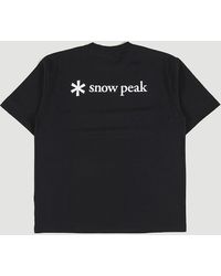Snow Peak - Snow Peak Back Printed Logo T-Shirt - Lyst