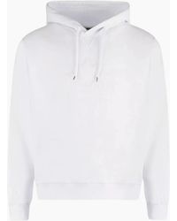 DSquared² - Monotone Maple Leaf Logo Hoodie - Lyst