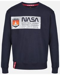 Alpha Industries - Limited Edition Mars Reflective Sweatshirt - Lyst