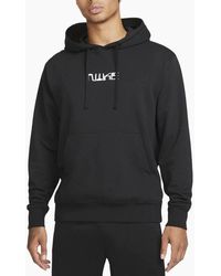 Nike - Hoodie Sweatshirt Club Fleece Pullover Standard Fit Cotton Sportswear - Lyst