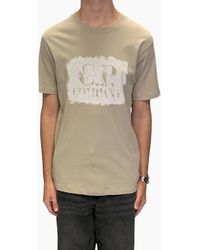 C.P. Company - Large Graphic Logo T-Shirt - Lyst