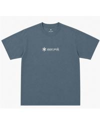 Snow Peak - Snow Peak Soft Cotton Logo T-Shirt - Lyst